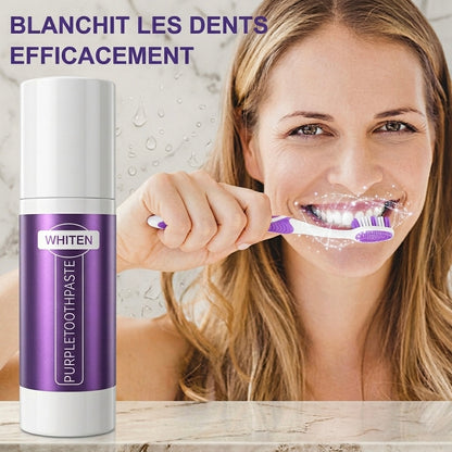 Dentifrice Violet V34 Blanchissant Pour Dents Et Haleine