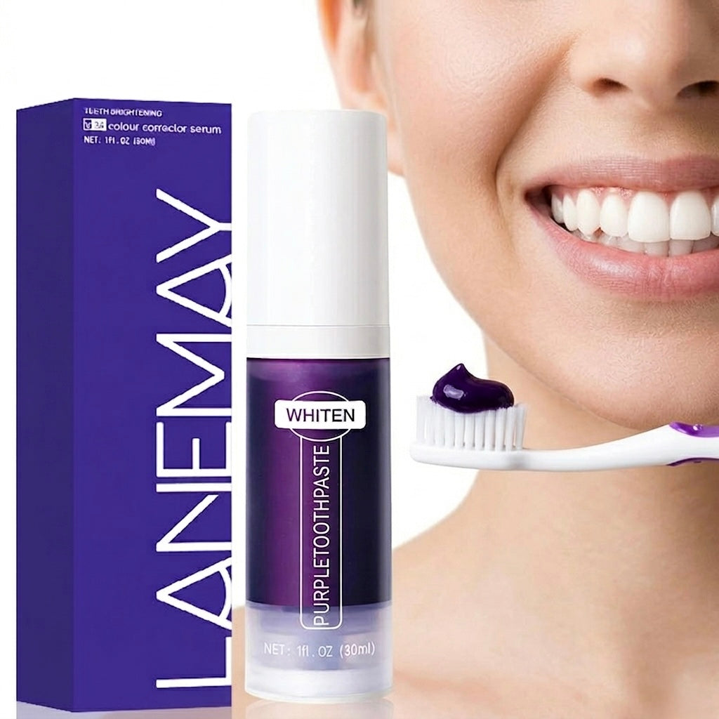 Dentifrice Violet V34 Blanchissant Pour Dents Et Haleine