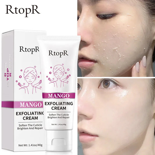 Crème Exfoliante Visage Mangue – Nettoyante et Éclaircissante